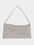 Your Best Friend La Grande Shoulder Bag Crystal on Silver
