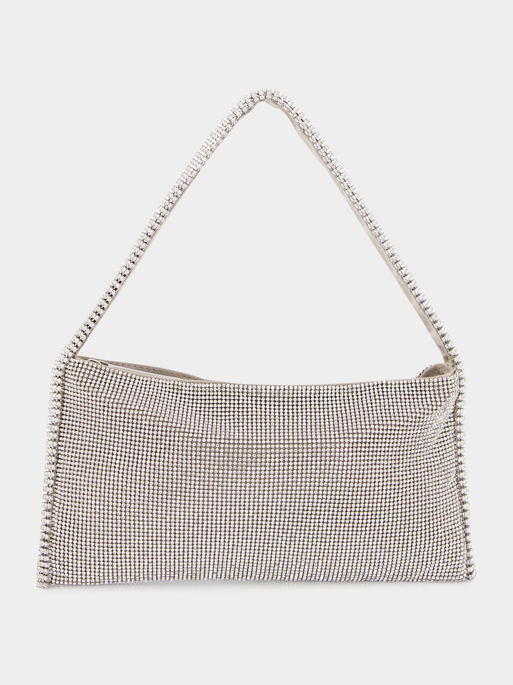 Your Best Friend La Grande Shoulder Bag Crystal on Silver