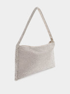 Your Best Friend La Grande Shoulder Bag Crystal on Silver