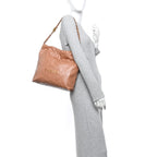 Shiny Calfskin Quilted Small Chanel 22 Beige