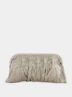 Venus La Grande Mercury Crystal Clutch