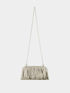 Venus La Grande Mercury Crystal Clutch