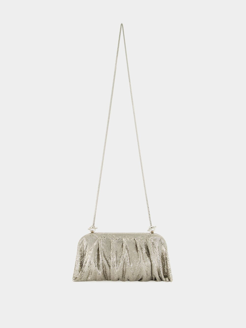 Venus La Grande Mercury Crystal Clutch