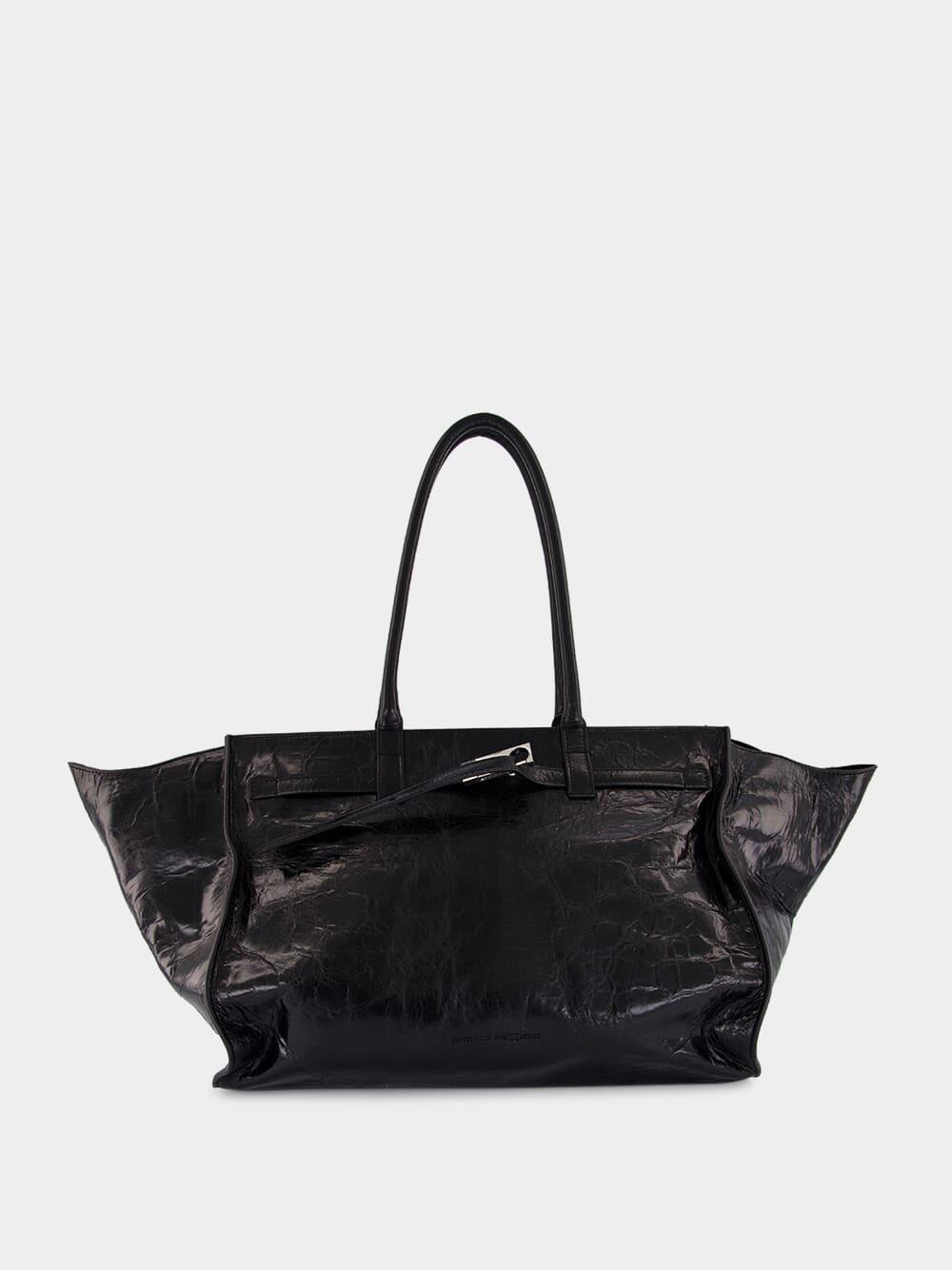 Nightly Black Mame Weekend Bag