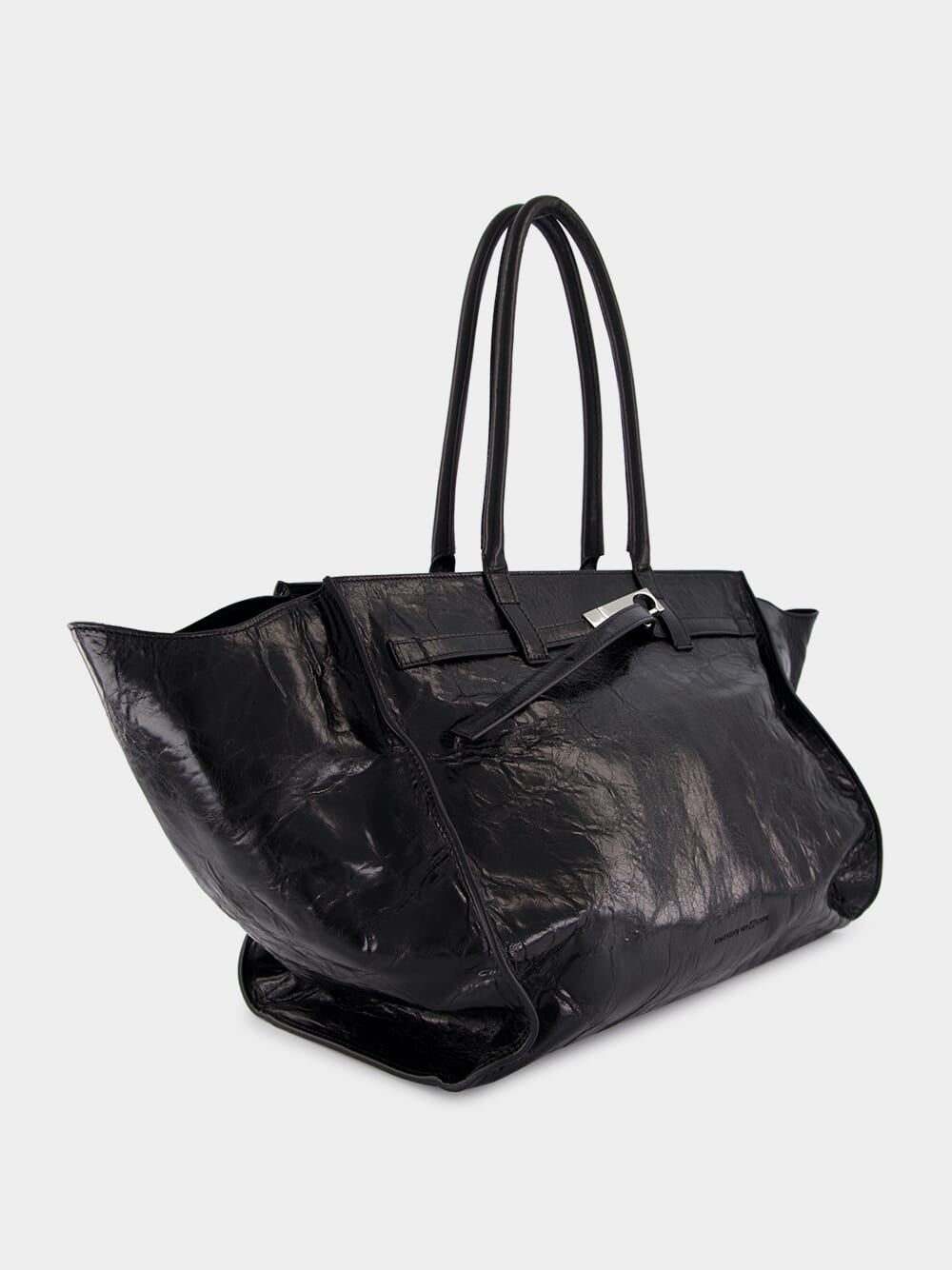 Nightly Black Mame Weekend Bag