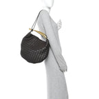 Nappa Intrecciato Medium Sardine Bag Fondant
