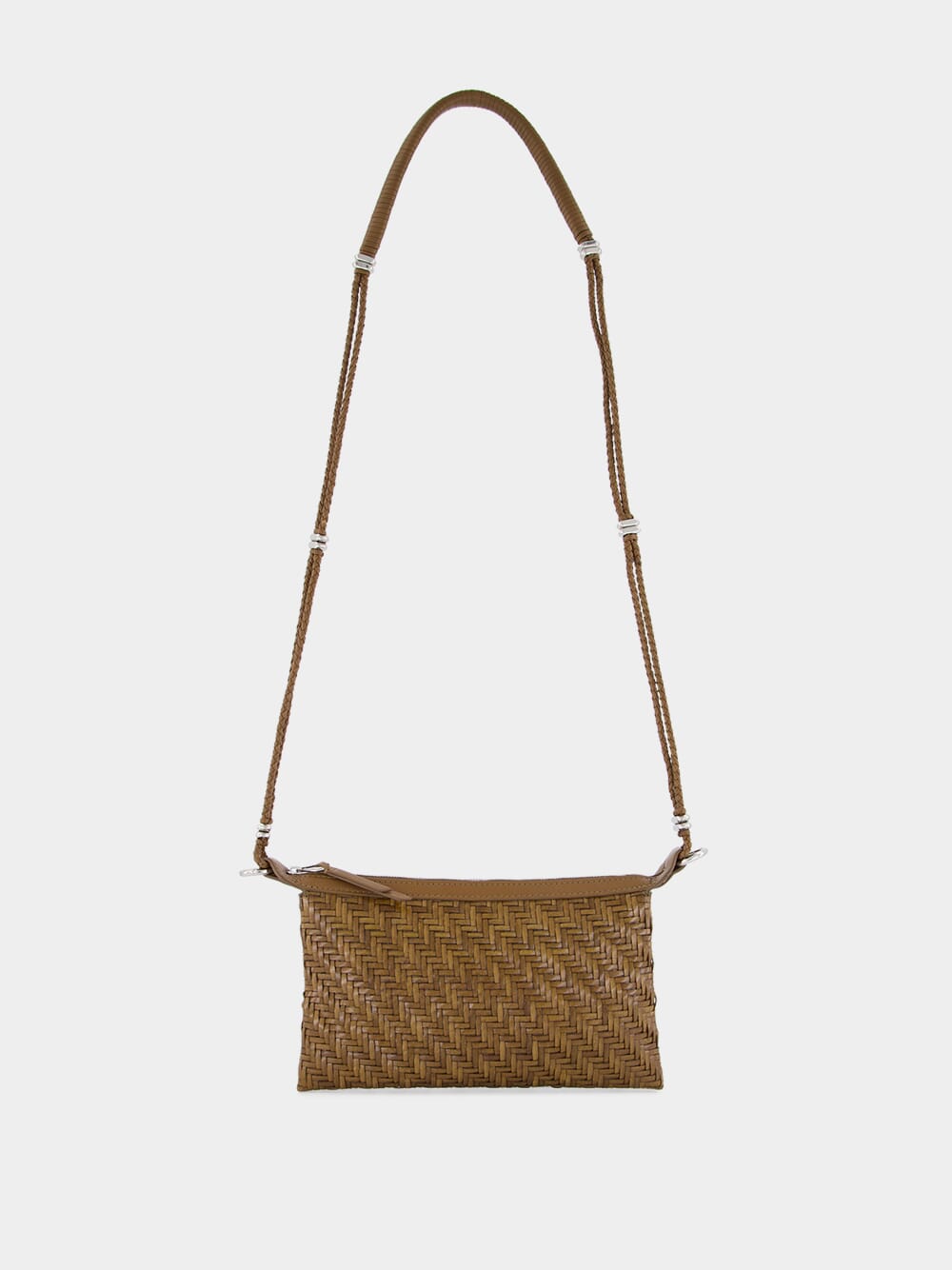 Coriandolo Pondy Leather Crossbody Bag