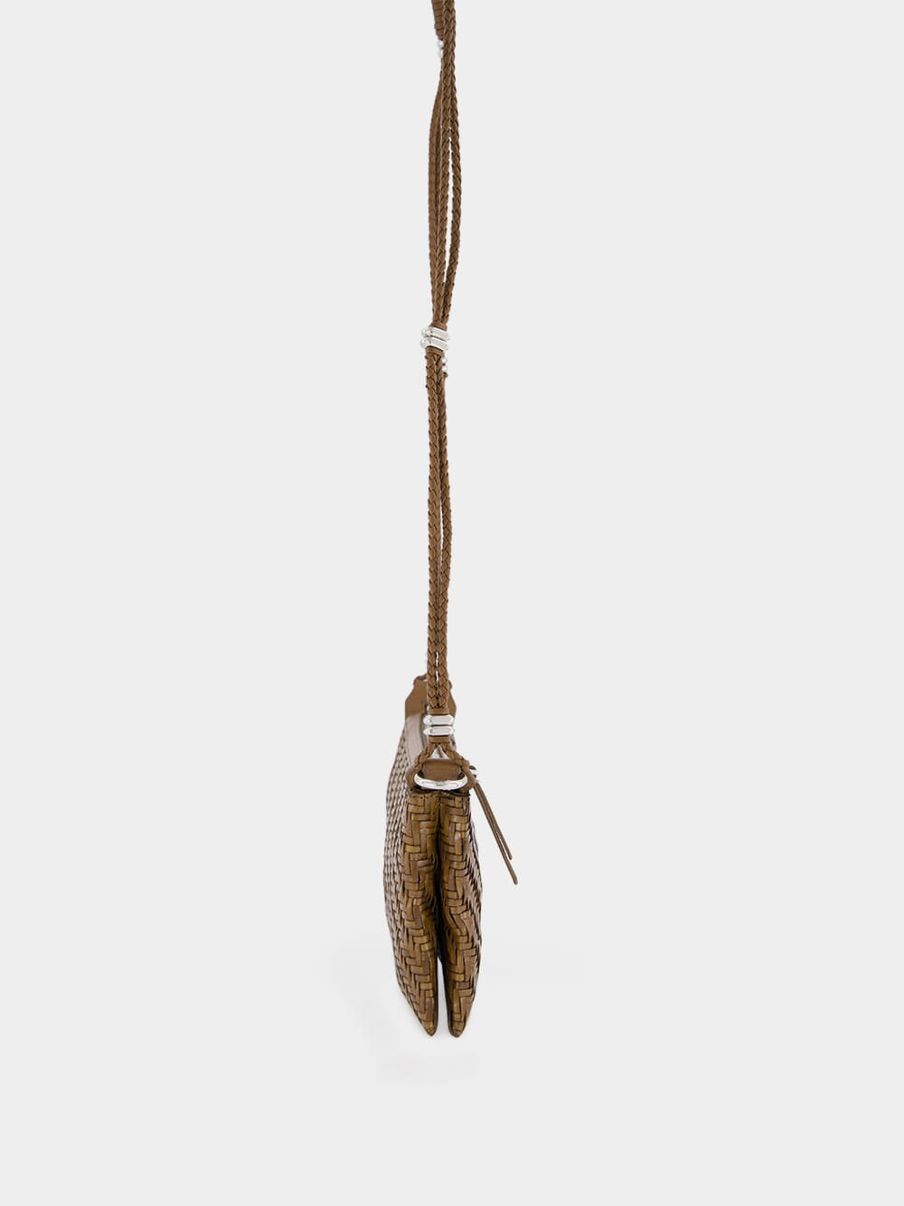 Coriandolo Pondy Leather Crossbody Bag