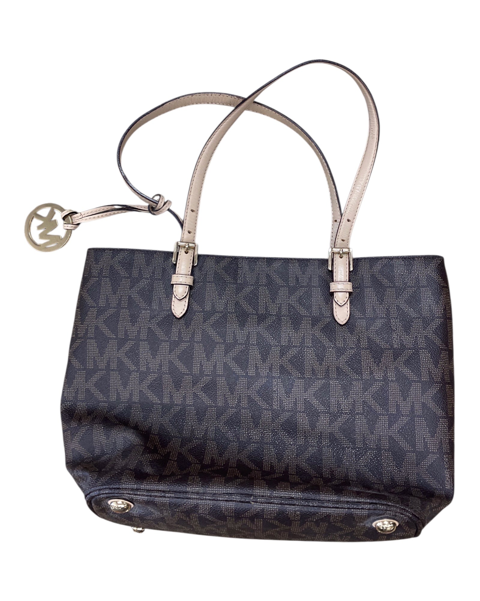 Handbag Designer By Michael Kors In Brown, Size:Medium