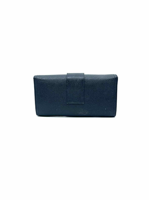 BURBERRY Black Leather Wallet