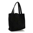 Nylon Button CC Tote Black