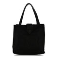 Nylon Button CC Tote Black
