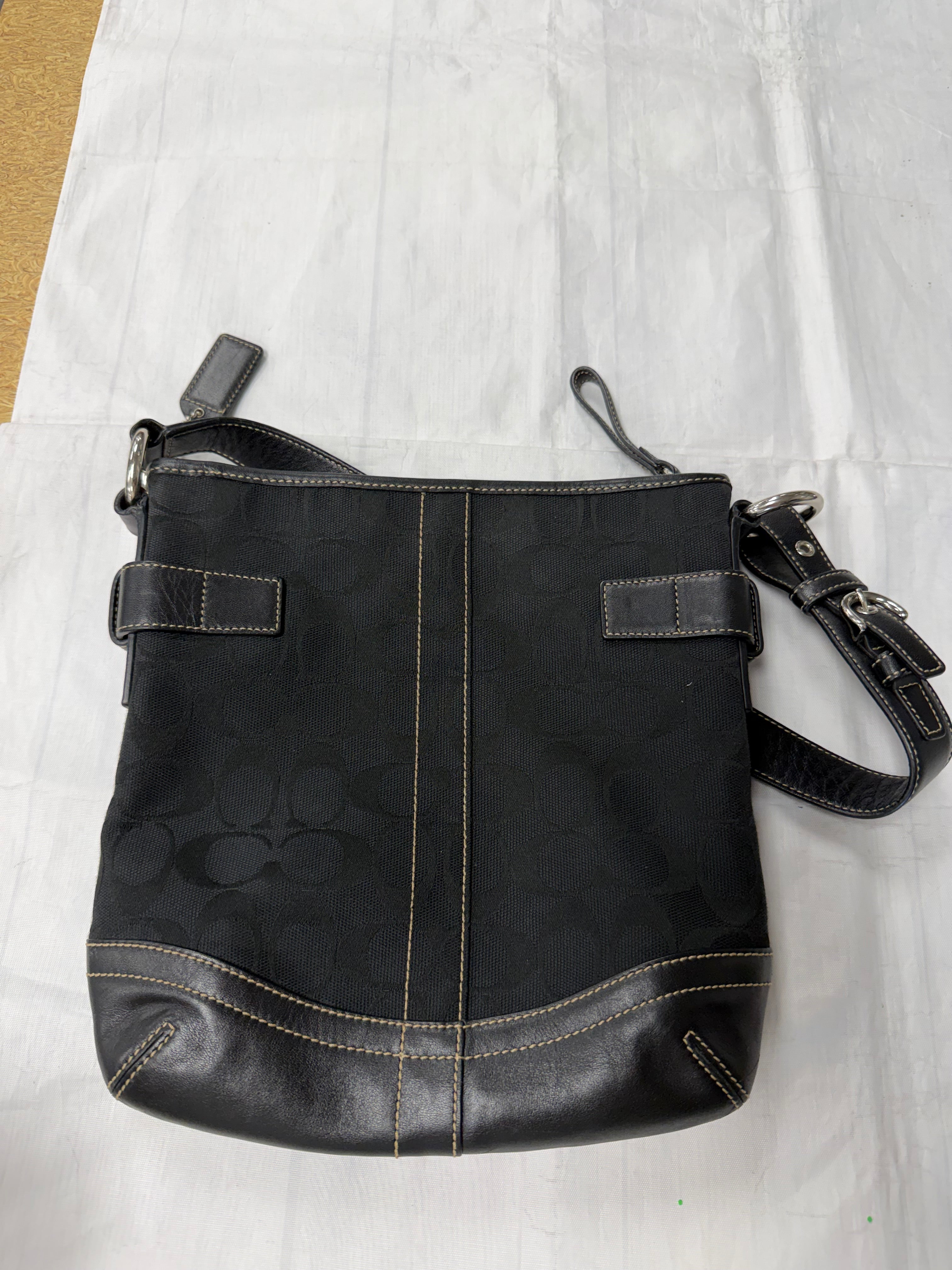 Crossbody Designer By Coach In Black, Size:Medium