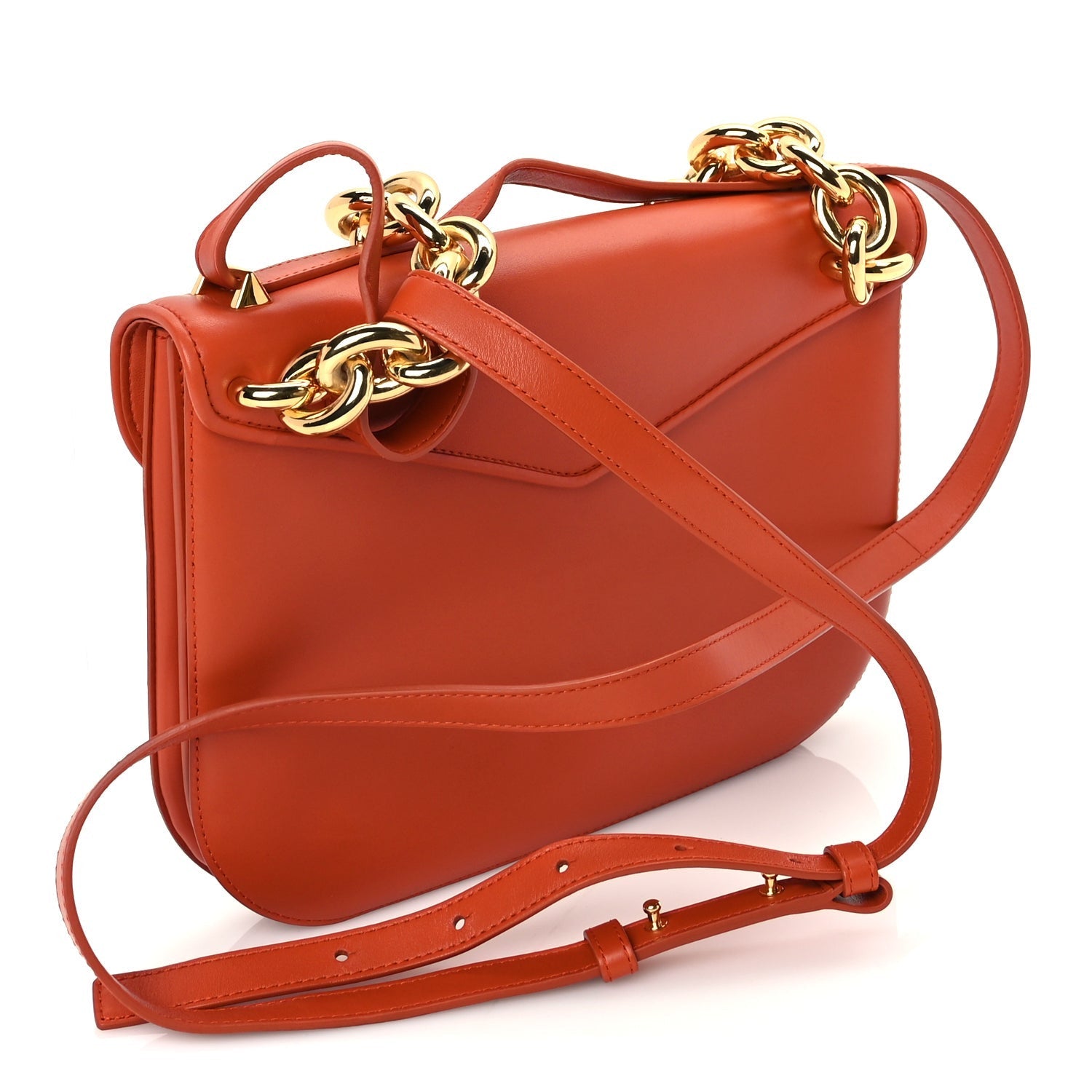 Calfskin Mount Envelope Bag Maple