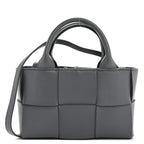 Nappa Maxi Intrecciato Arco Tote Thunder