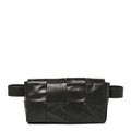 Paper Calfskin Intrecciato Cassette Belt Bag Raintree