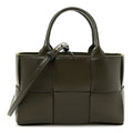 Nappa Maxi Intrecciato Mini Arco Tote Mud