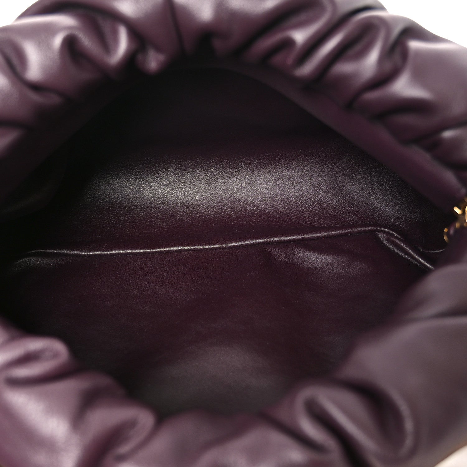 Calfskin The Pouch Chain Grape