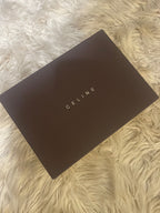 Celine Vintage Novelty Pouch, Mirror, Handkerchief Set