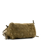 Suede Intrecciato Concert Pouch Mud