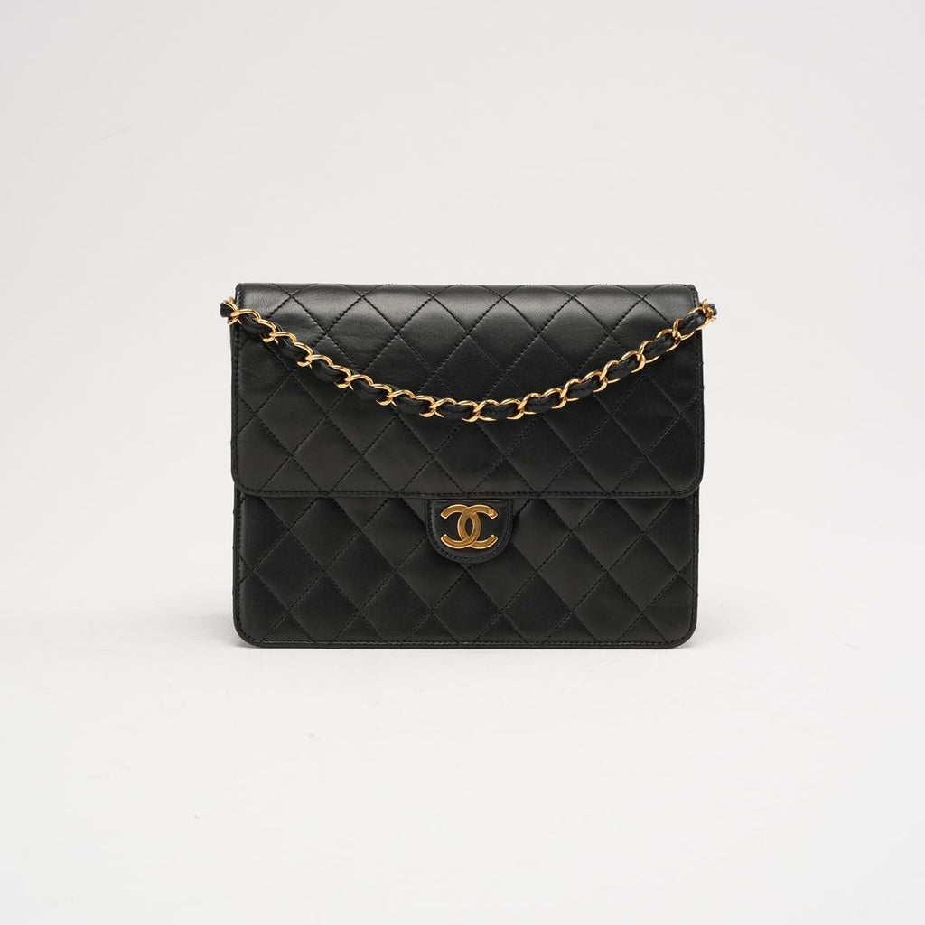 Chanel Flap Bag Small Lamb Black 2002