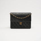 Chanel Flap Bag Small Lamb Black 2002