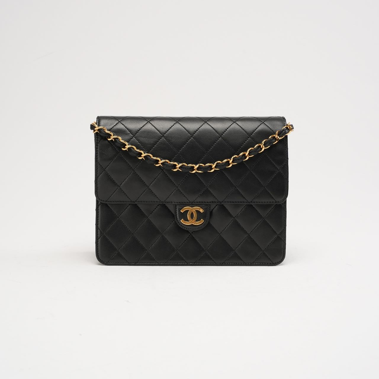 Chanel Flap Bag Small Lamb Black 2002