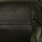 Butter Calfskin The Mini Pouch Kaki Fondente