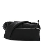 Nylon Intrecciato Padded Tech Cassette Bag Black