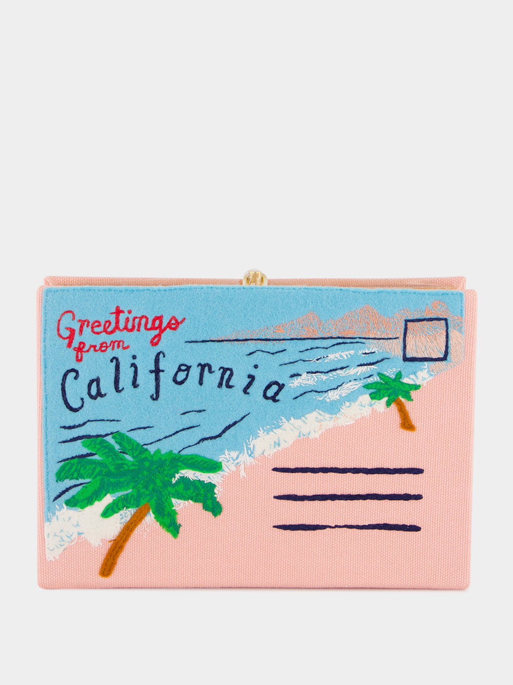 Greetings from California Clutch