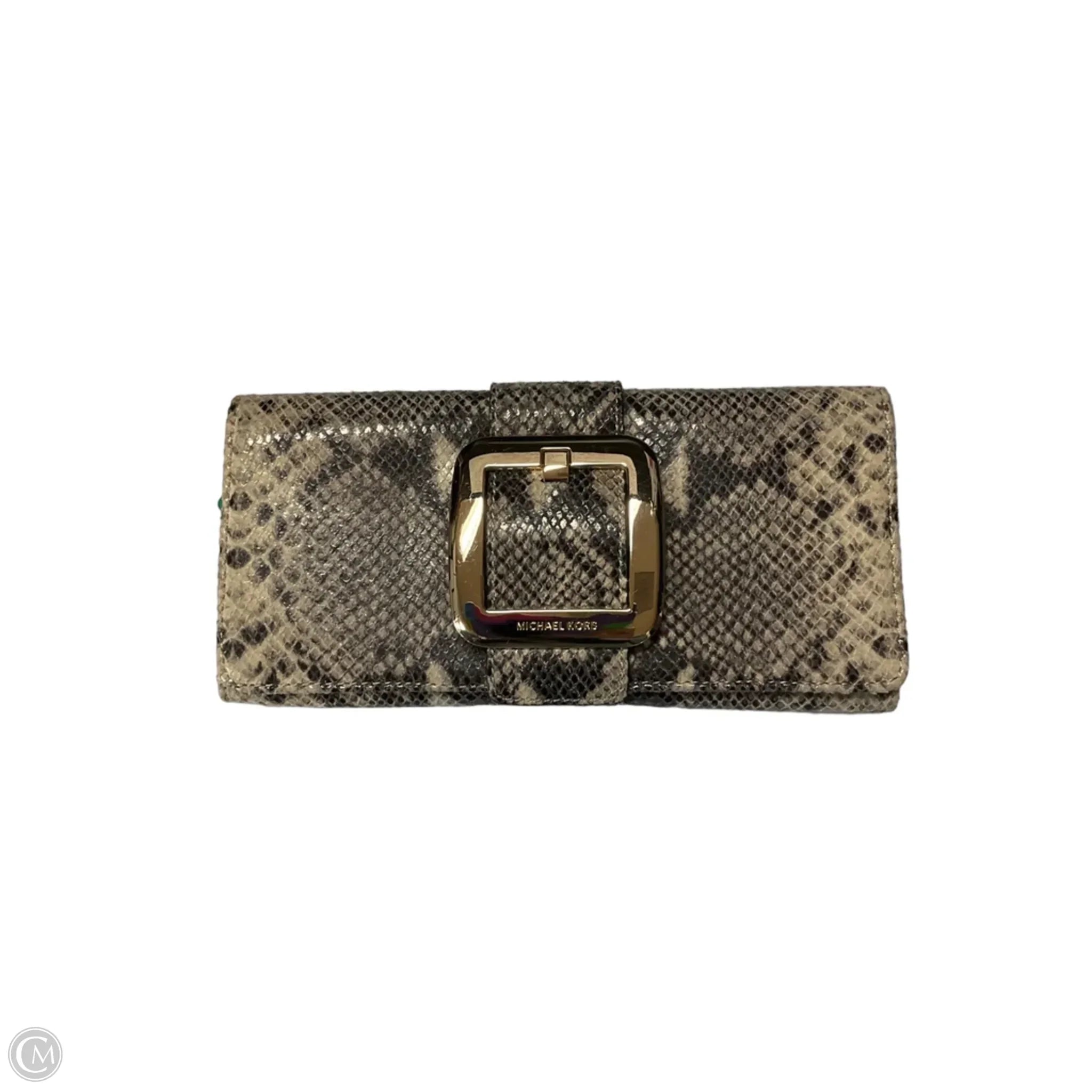 Clutch Designer By Michael Kors, Size: Large