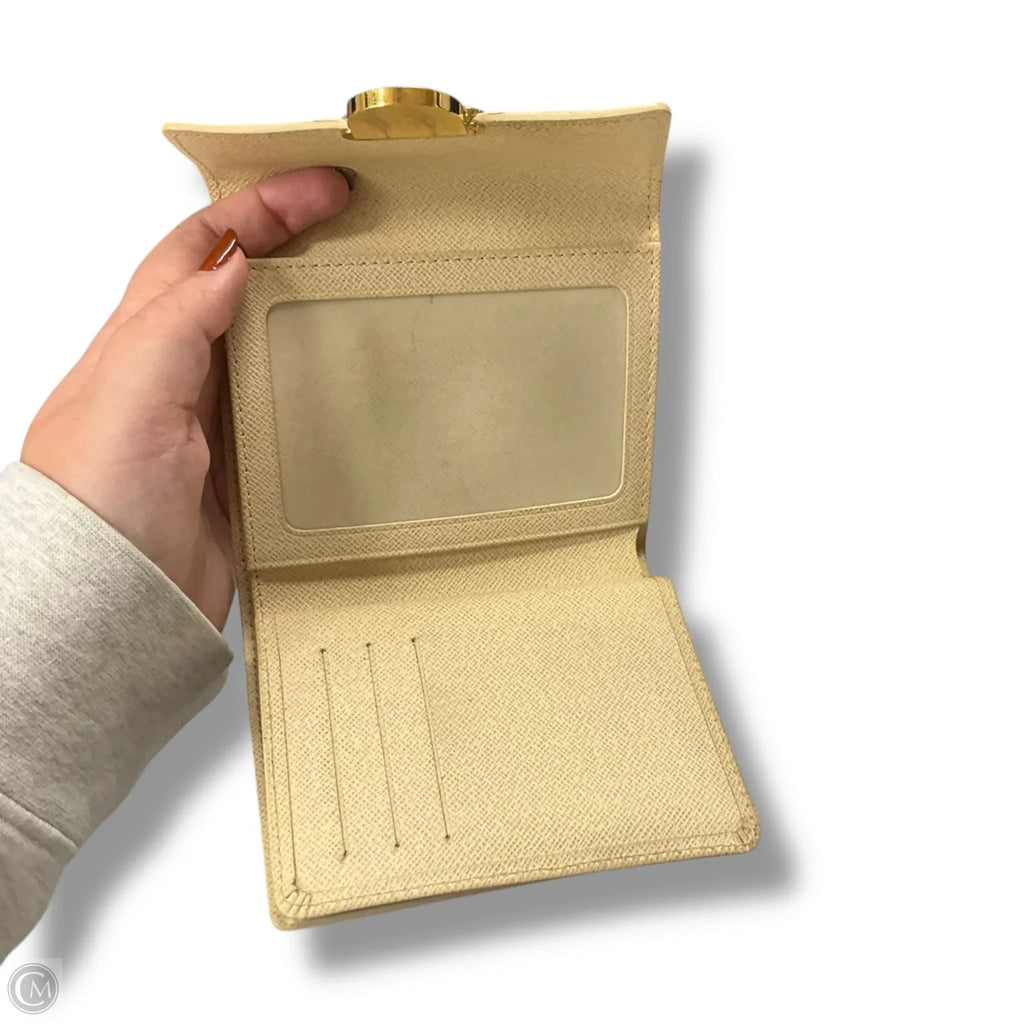 Wallet Luxury Designer By Louis Vuitton, Size: Small