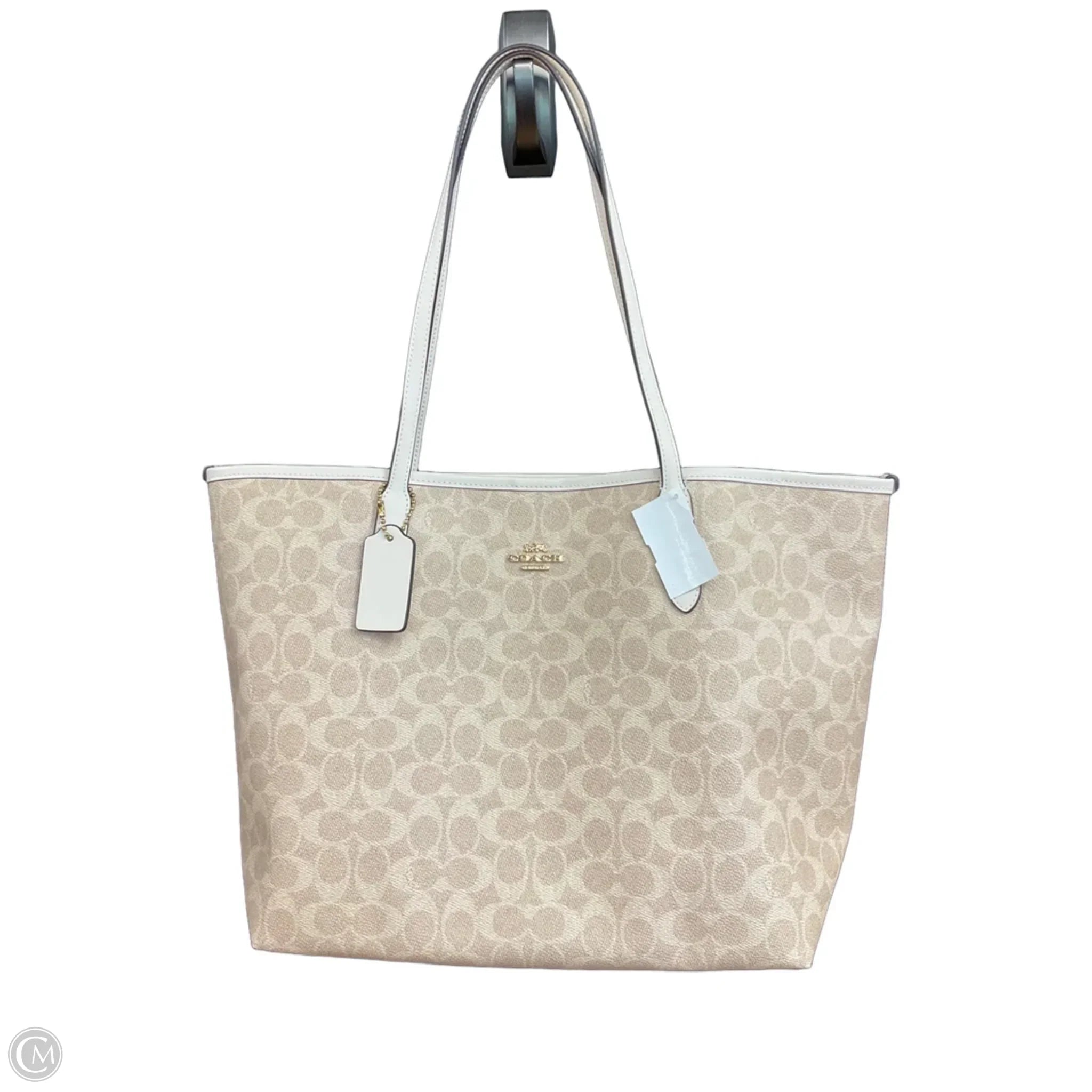 Tote Designer By Coach, Size: Large