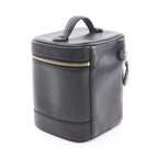 Chanel CC Caviar Vanity Black Case