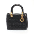Christian Dior Lady Dior Medium Cannage GHW Bag