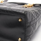 Christian Dior Lady Dior Medium Cannage GHW Bag
