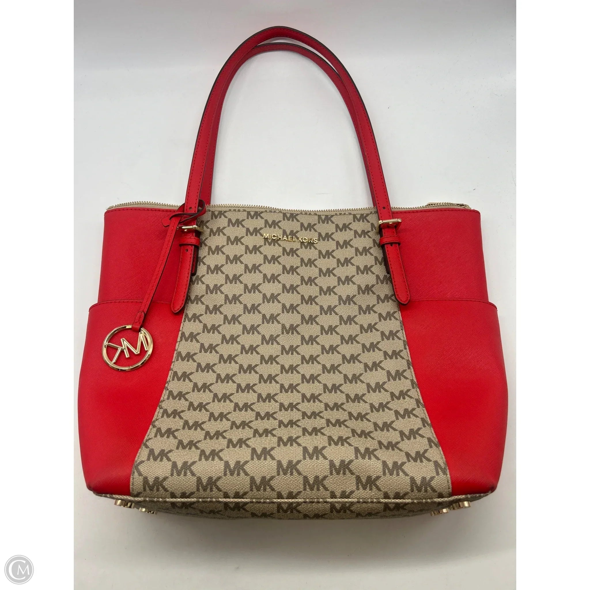 Handbag Designer By Michael Kors, Size: Large