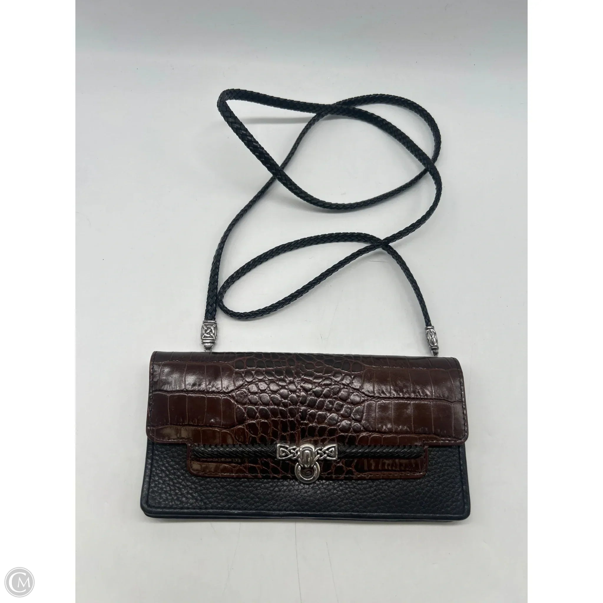 Crossbody Leather By Brighton, Size: Small