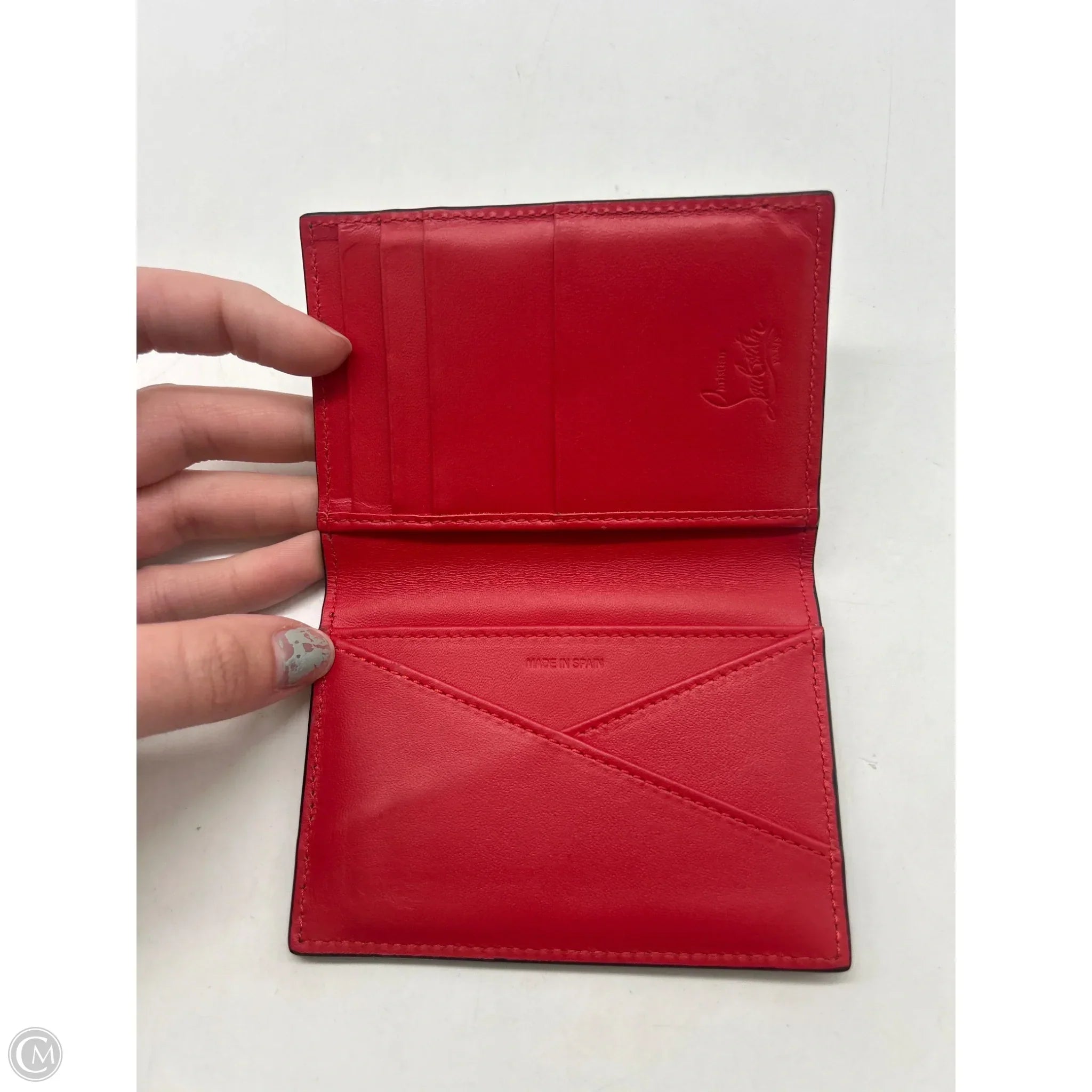 Wallet Luxury Designer By Christian Louboutin, Size: Small