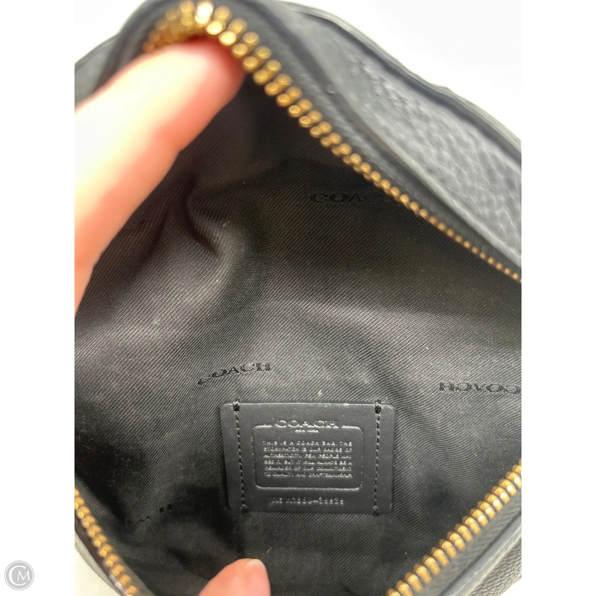 Crossbody Designer By Coach, Size: Small