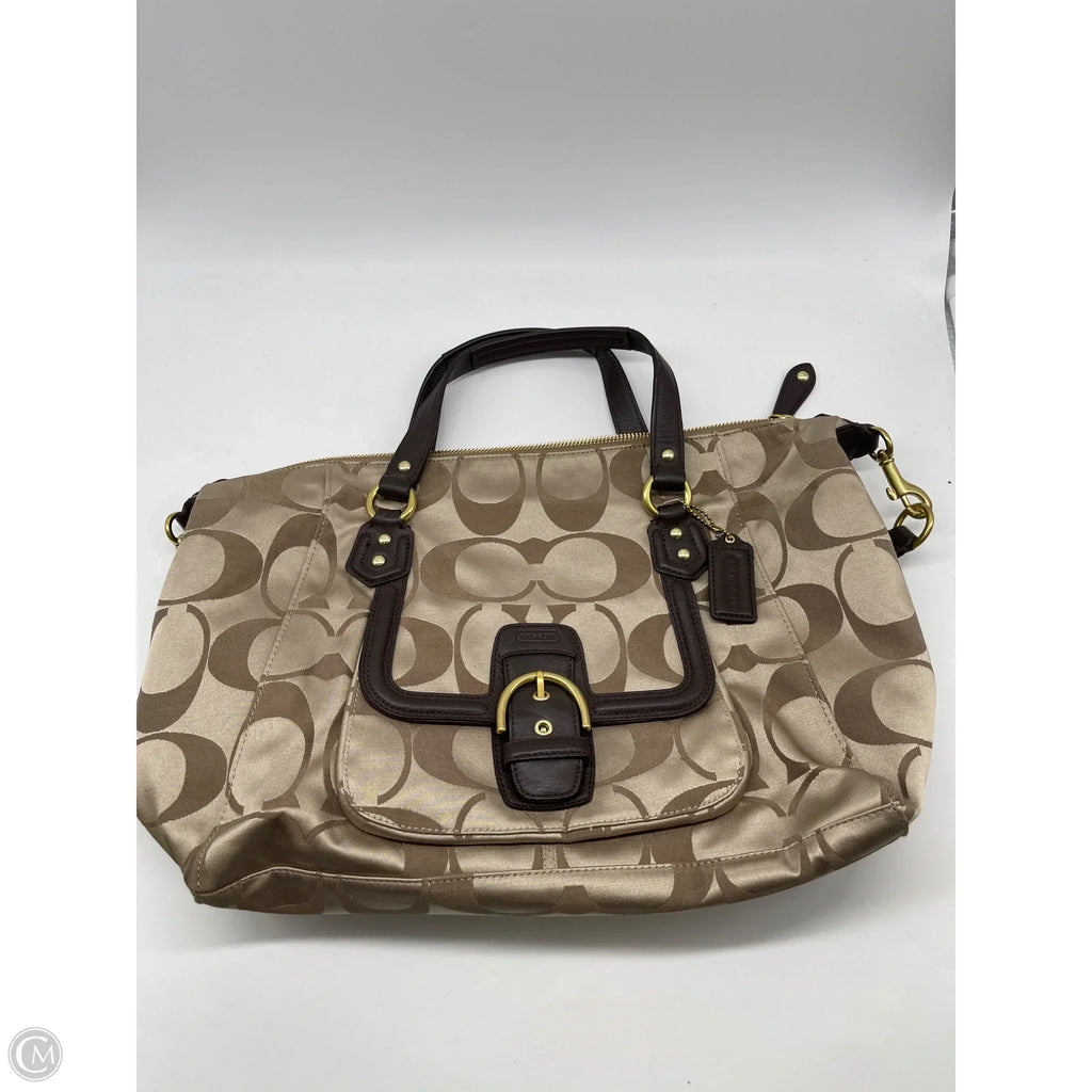 Handbag Designer By Coach, Size: Large