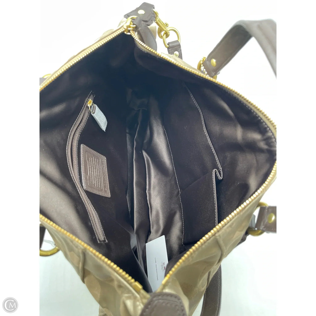 Handbag Designer By Coach, Size: Large