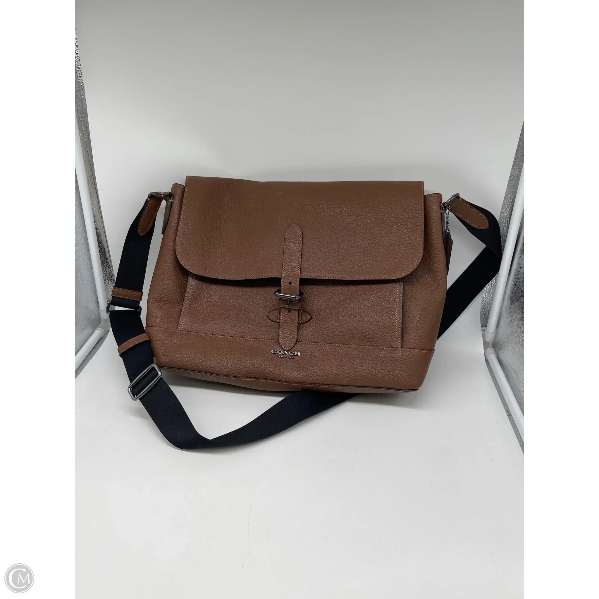 Laptop Bag Designer By Coach, Size: Large
