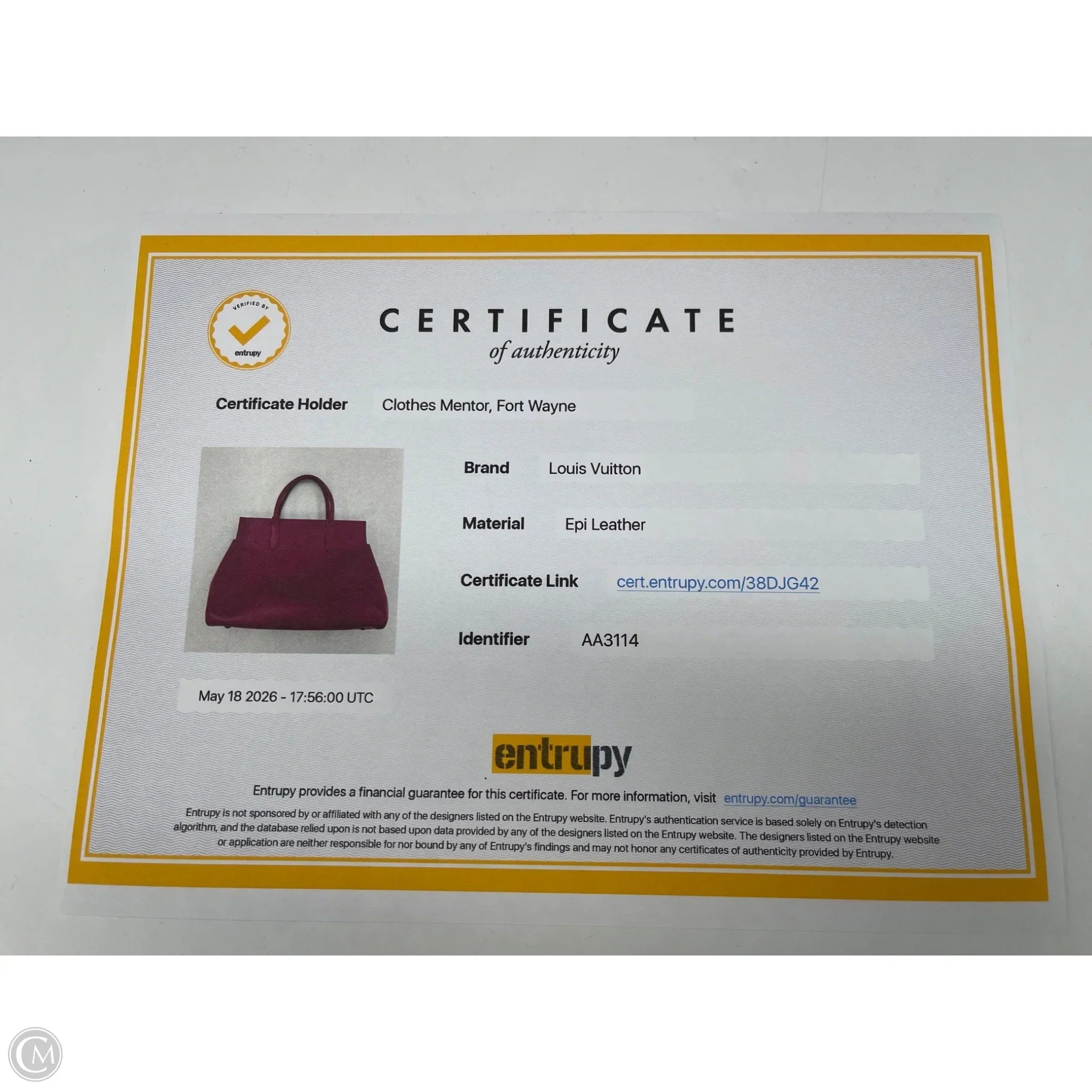 Handbag Luxury Designer By Louis Vuitton, Size: Large