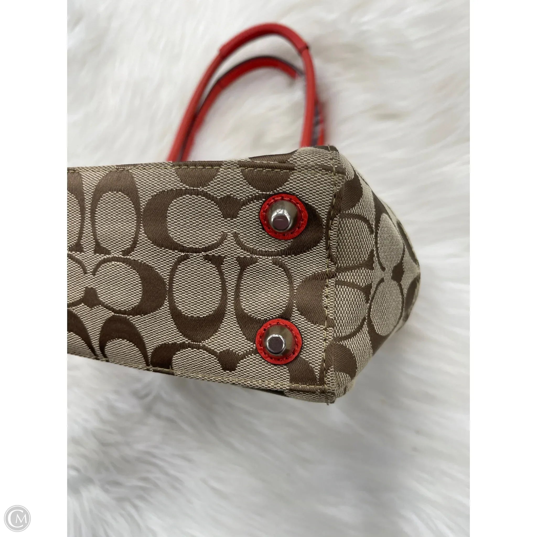 Handbag Designer By Coach, Size: Medium