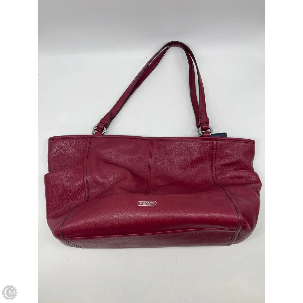 Handbag Designer By Coach, Size: Large