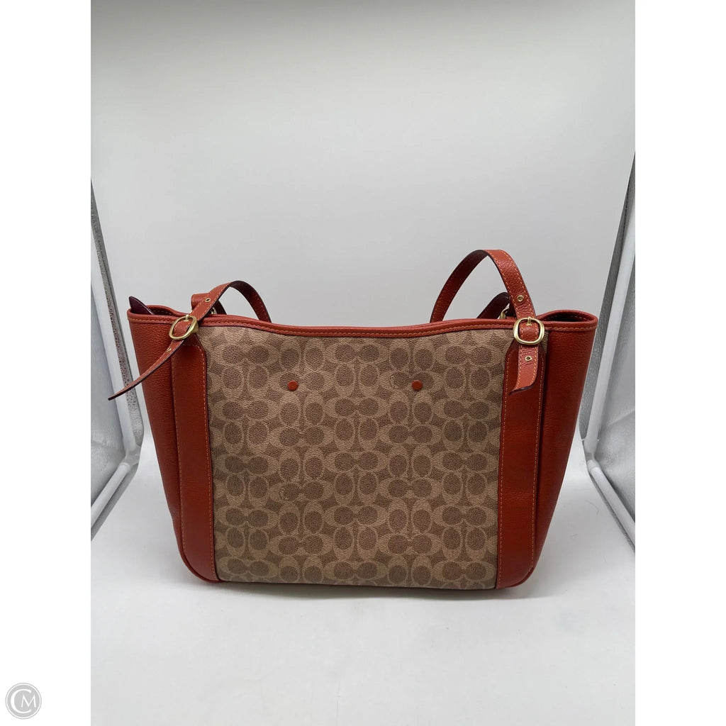 Handbag Designer By Coach, Size: Large