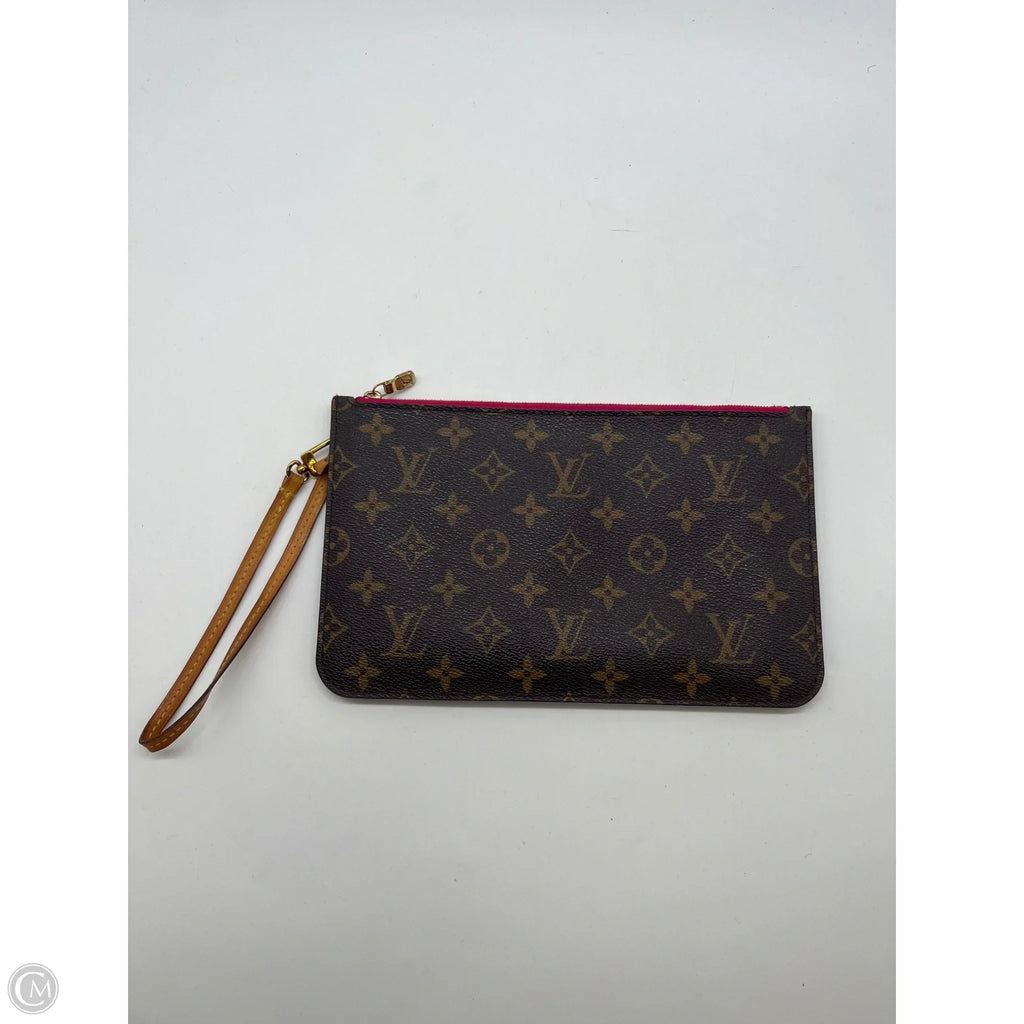Wristlet Luxury Designer By Louis Vuitton, Size: Medium