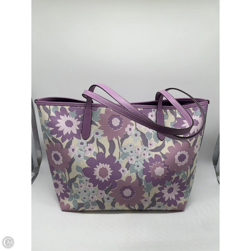 Tote Designer By Coach, Size: Large