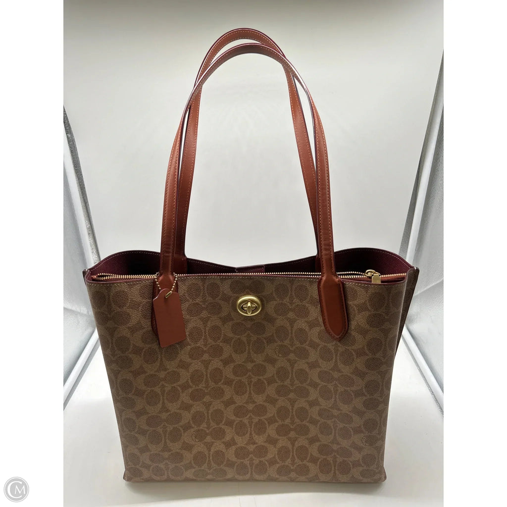 Handbag Designer By Coach, Size: Large